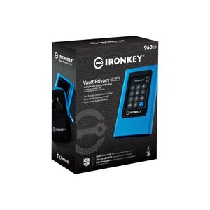 Kingston Technology IronKey Vault Privacy 80 960 GB Blauw