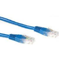 ACT Blauwe 1,5 meter U/UTP CAT6 patchkabel met RJ45 connectoren