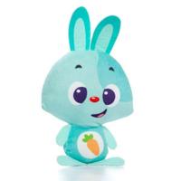 Knuffel met Geluid Moltó Gusy luz Baby Bunny Turkoois 7,5 cm
