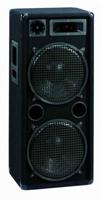 Omnitronic DX-2222 luidspreker Zwart 500 W