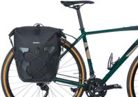 Basil Fietstas navigator waterproof 25-31 liter 32 x 15 x 37 cm - zwart