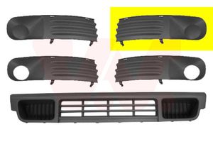 Ventilatiegrille, bumper ** Equipart ** VAN WEZEL, Inbouwplaats: Links voor, u.a. fÃ¼r VW