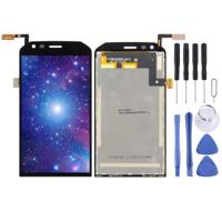 LCD-scherm en digitizer volledige montage voor Caterpillar CAT S40 (zwart)