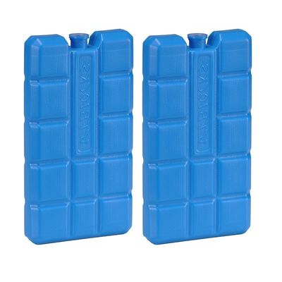 6x Blauw koelelement 400 gram 9 x 16 cm