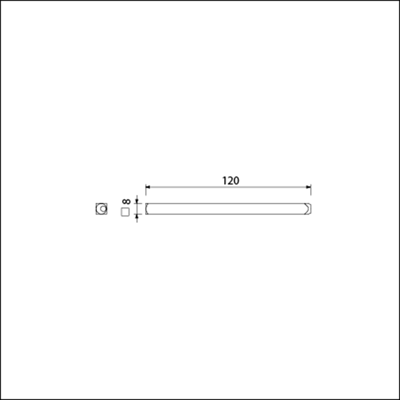 AMI Krukquickstift 8X120 Mm - 900627