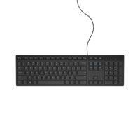 DELL KB216 toetsenbord USB QWERTY US International Zwart