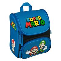 Undercover School rugzak super mario blauw
