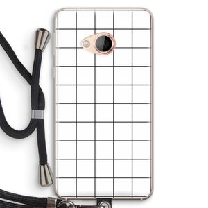 Rooster: HTC U Play Transparant Hoesje met koord