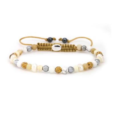 Karma Armband Spiral Kaya XXS Gold Crystal