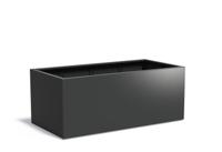 Aluminium plantenbak CARREZ 200x100x80cm.