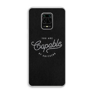 Capable: Xiaomi Redmi Note 10 Lite Transparant Hoesje