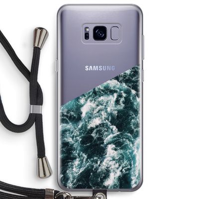 Zee golf: Samsung Galaxy S8 Plus Transparant Hoesje met koord