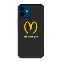 I'm lovin' you: iPhone 12 mini Biologisch afbreekbaar hoesje