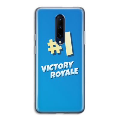 Victory Royale: OnePlus 7 Pro Transparant Hoesje