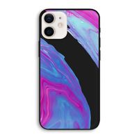 Zweverige regenboog: iPhone 12 Biologisch afbreekbaar hoesje