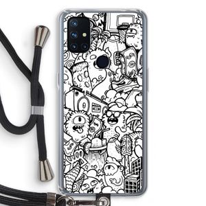 Vexx City #2: OnePlus Nord N10 5G Transparant Hoesje met koord