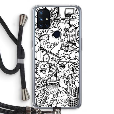 Vexx City #2: OnePlus Nord N10 5G Transparant Hoesje met koord