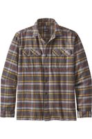 Patagonia Hemd Fjord Flannel voor heren - Grijs/ Gemengd - Maten: S, M, L - thumbnail