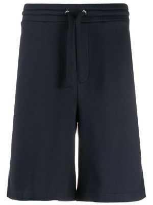 Valentino Garavani short Rockstud à lien de resserrage - Bleu