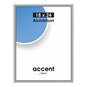 Nielsen Design nielsen fotolijst 53424 accent mat zilver 18x24 cm