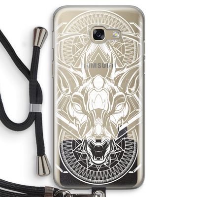 Oh Deer: Samsung Galaxy A5 (2017) Transparant Hoesje met koord