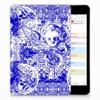 Tablet BackCover Apple iPad Mini 4 | Mini 5 (2019) Angel Skull Blauw
