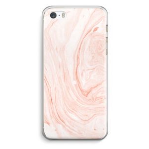 Peach bath: iPhone 5 / 5S / SE Transparant Hoesje