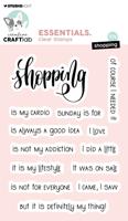 Studio Light Creative craftlab • essentials clear stamp shopping