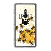 Let it bee: Sony Xperia XZ2 Transparant Hoesje
