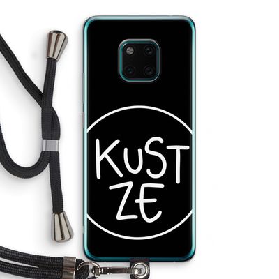 KUST ZE: Huawei Mate 20 Pro Transparant Hoesje met koord