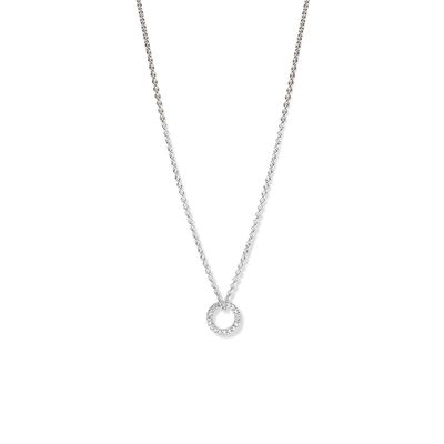 TFT Collier Witgoud Diamant 0.06ct H SI 42 cm