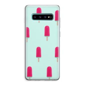 Waterijsje: Samsung Galaxy S10 Plus Transparant Hoesje