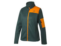 CRIVIT Dames fleece jas (Donkergroen, XS (32/34)) CRIVIT Dames fleece jas (Donkergroen, XS (32/34))