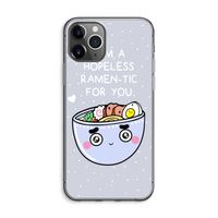 I'm A Hopeless Ramen-Tic For You: iPhone 11 Pro Max Transparant Hoesje