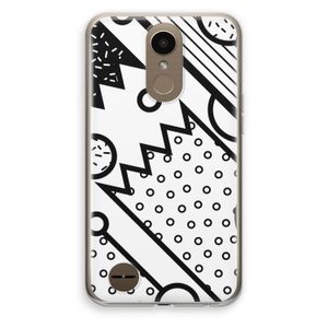 Pop Art #4: LG K10 (2017) Transparant Hoesje