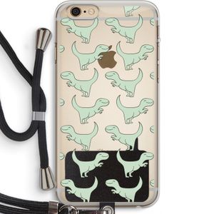 Dinos: iPhone 6 PLUS / 6S PLUS Transparant Hoesje met koord