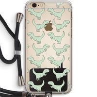 Dinos: iPhone 6 PLUS / 6S PLUS Transparant Hoesje met koord