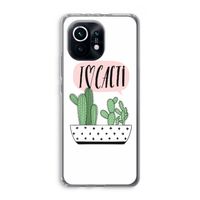 I love cacti: Xiaomi Mi 11 Transparant Hoesje