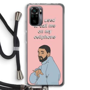 Hotline bling: Xiaomi Redmi Note 10 Pro Transparant Hoesje met koord