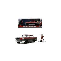 DC Comics Diecast Models 1/32 Harley Quinn 1957 Chevy Bel Air Display (6) - thumbnail