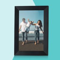 Pora&co Digitale Fotolijst met WiFi & Frameo App 10 inch, zwart