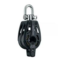 Harken 45mm Black Magic 2-schijfsblok Met Hondsvot Default
