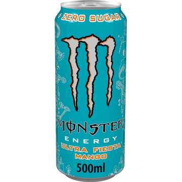 Monster Energy Ultra Fiesta Mango Zero Sugar 500 ml bij Jumbo