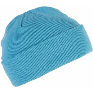 Wintermuts Beanie Yukon - turquoise - heren/dames - sterk/zacht/licht gebreid 100% Acryl