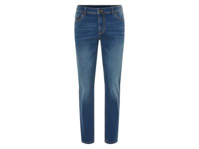 LIVERGY Heren jeans - Slim fit (Donkerblauw, 56 (40/32))