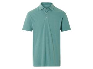 LIVERGY Heren poloshirt (Turquoise, XXL)