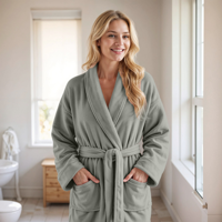 Luxe Badjas - Donkere kleuren - Dekbed-Discounter.nl