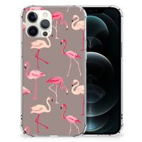 iPhone 12 Pro Max Case Anti-shock Flamingo - thumbnail