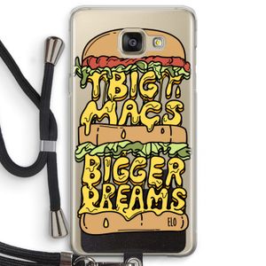 Big Macs Bigger Dreams: Samsung Galaxy A5 (2016) Transparant Hoesje met koord