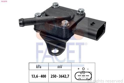 Sensor, uitlaatgasdruk 103319